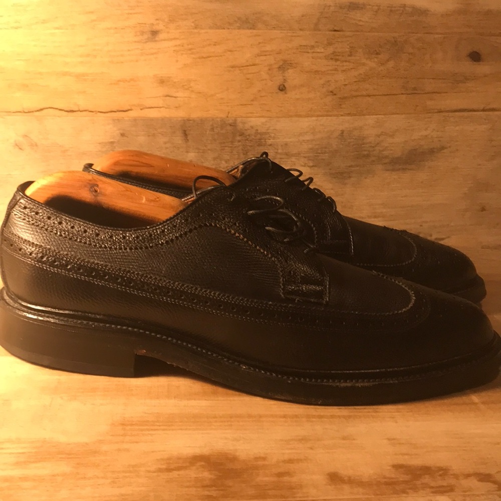 Allen Edmonds Size 9c MacNeil Black Shoes EUC